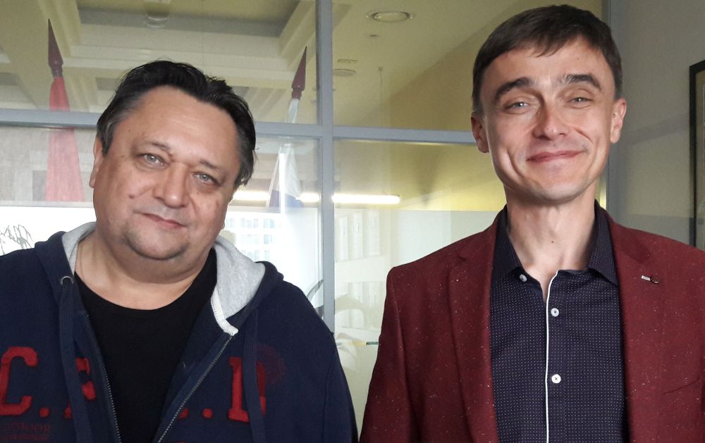 А. Клюквин и И. Бжезицкий. Москва, июнь 2018 г.